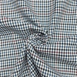 1 Mini Check Suiting Fabric