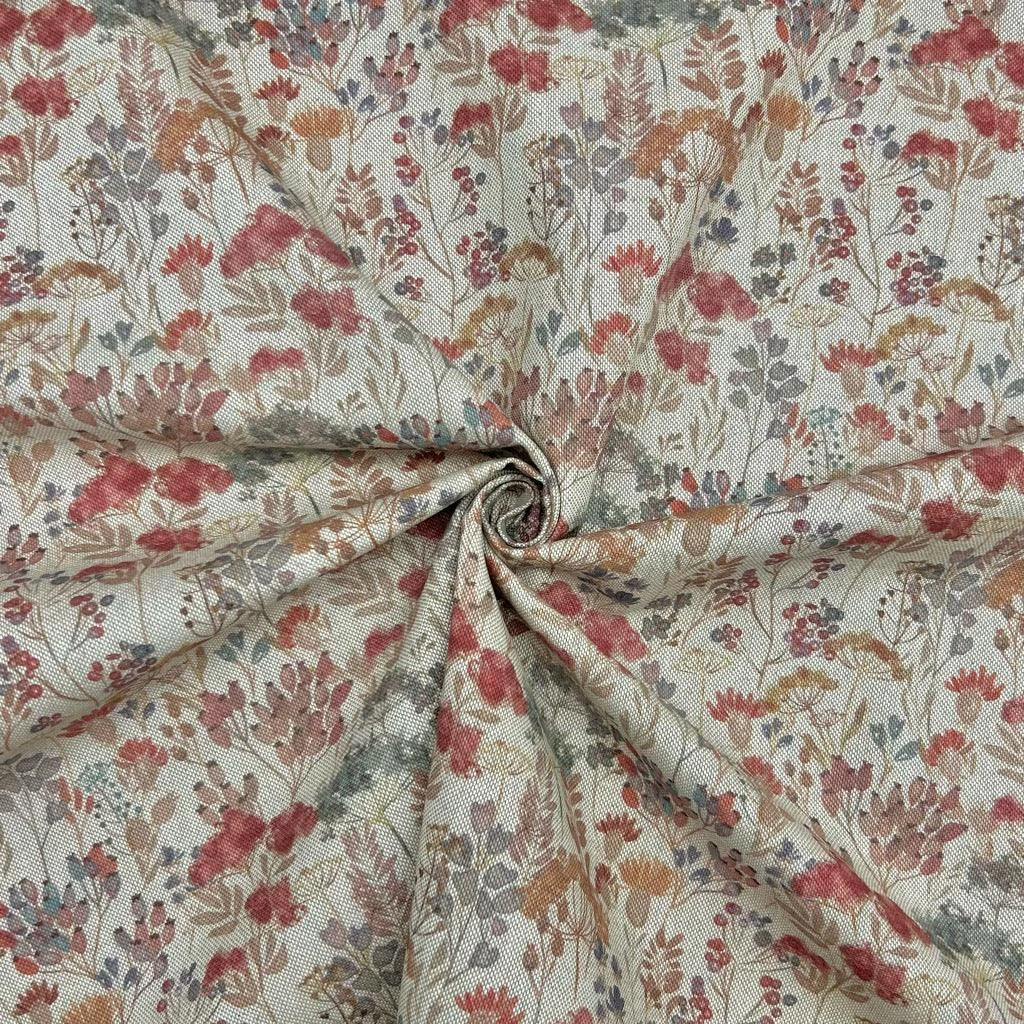 Vintage Gardens Digital Linen Look Polycotton Fabric 8 Vintage Gardens Digital Linen Look Polycotton Fabric - Image 8