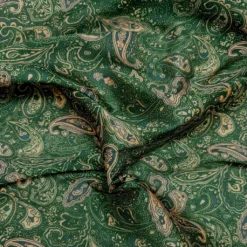 Forest Paisley Faux Silk Fabric 5 Forest Paisley Faux Silk Fabric -Ernst Fabric Store 6BF45588 09AF 4D58 8728 CB2C2C45FD59