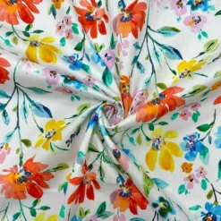 Summer Gardens Floral Cotton Sateen Fabric -Ernst Fabric Store 6C2B0114 EFD3 496F 988E 8B07A1365C35
