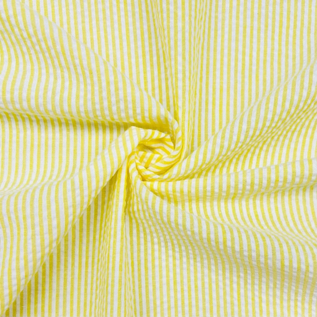 Small Stripes Seersucker Fabric 18 Small Stripes Seersucker Fabric - Image 18