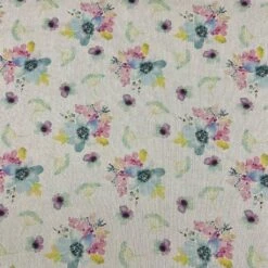 Botanic Flowers Digital Linen Look Polycotton Fabric -Ernst Fabric Store 6CAFC4E0 7C70 48E6 BFB5 E4F7D71694F6