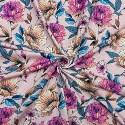 Mauve Garden Cotton Jersey Fabric -Ernst Fabric Store 6D37B03C C76B 445B 8767 0F8B0C325CC2