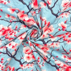 Floral Forest Rose & Hubble Cotton Poplin Fabric -Ernst Fabric Store 7067EA98 408F 44F7 B09E 7DC49B608555