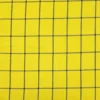 Yellow Checkered PolyViscose Fabric
