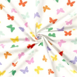 Butterfly Bliss Cotton Jersey Fabric -Ernst Fabric Store 737E59D6 033B 479E AFBF 48AC71A8D4EE