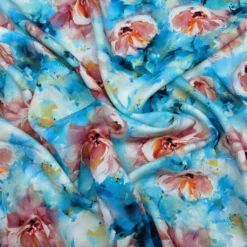 Dreamy Flowers Viscose Twill Fabric -Ernst Fabric Store 769A7236 7083 4E59 86C1 56A5A9197E89