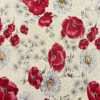 Daisies And Poppies Tapestry Fabric
