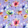 Purple Patch Viscose Jersey Fabric