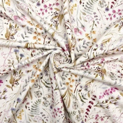Floral Canvas Cotton Jersey Fabric 13 Floral Canvas Cotton Jersey Fabric -Ernst Fabric Store 7B30DF38 6B46 4955 9129 FD1FFB106E22