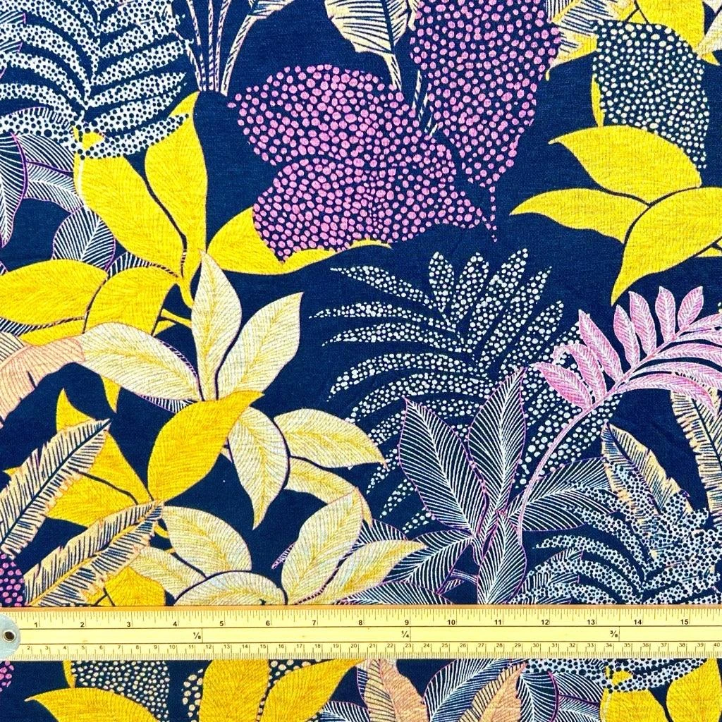 Autumn Bouquet Digital Modal-Touch Jersey Fabric 2 Autumn Bouquet Digital Modal-Touch Jersey Fabric - Image 2