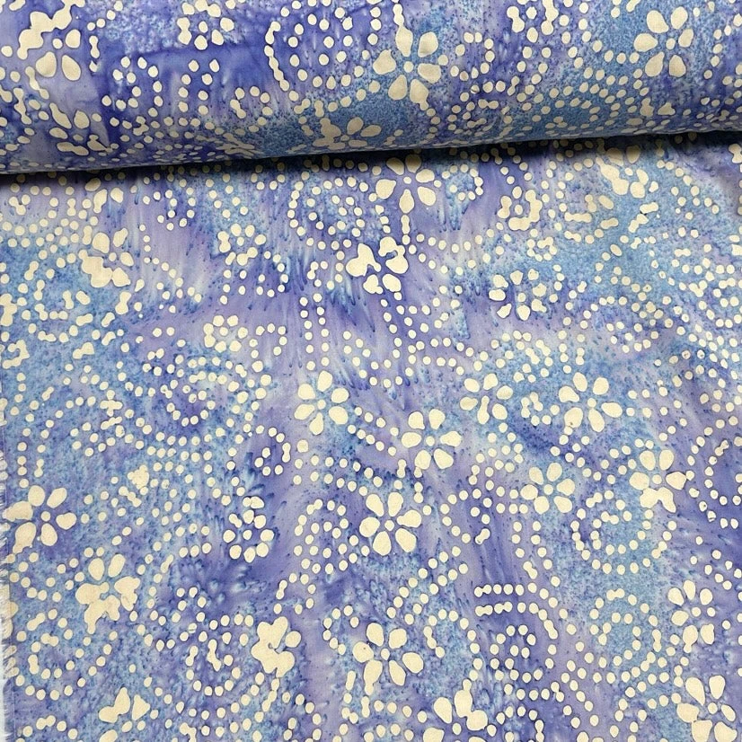 Dotted Delight Cotton Batik Fabric 5 Dotted Delight Cotton Batik Fabric - Image 5