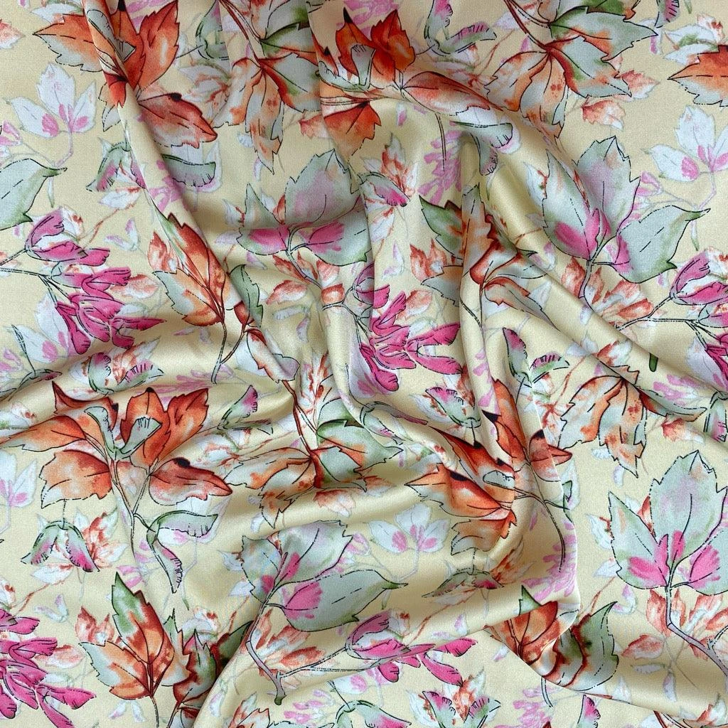 Graceful Garden Satin Fabric 4 Graceful Garden Satin Fabric - Image 4