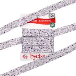 Round Flowers Organic Cotton Bias Binding Tape - 5 Metres -Ernst Fabric Store 7 ff333ffa ea2b 43eb 9080 54aeccf1f204