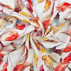 Tropical Leafy Linen Viscose Fabric -Ernst Fabric Store 8010F44E 5A41 4CC8 9711 F9AED0059461