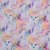 Colourful Marble Print Linen Mix Fabric