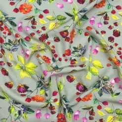Spring Garden Viscose Challis Fabric -Ernst Fabric Store 82A8205D 4244 4994 97F6 1E0030DE0A73