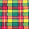 Multicoloured Checkered Anti Pill Polar Fleece Fabric