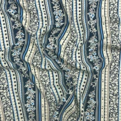 Floral Stripes Viscose Challis Fabric 13 Floral Stripes Viscose Challis Fabric -Ernst Fabric Store 83D6D2A6 34A8 4EF3 B085 1145076973C6