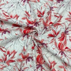 Sketched Flowers On White Cotton Linen Fabric 11 Sketched Flowers On White Cotton Linen Fabric -Ernst Fabric Store 8725AB77 CC2B 4D87 A8BB E944198ED070