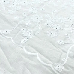 Floral Perfection Embroidered Cotton Fabric 30 Floral Perfection Embroidered Cotton Fabric -Ernst Fabric Store 89F8533C 7EF9 40CD 8794 172939DA895D