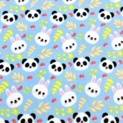 Pandas And Bunnies Anti Pill Polar Fleece Fabric -Ernst Fabric Store 8AB70716 142A 4624 A292 D176F0A4880D