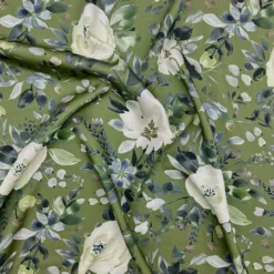 Coastal Floral Viscose Satin Fabric -Ernst Fabric Store 8B3ACE10 C9A1 4A77 BA7E CC7FAAA5FD30