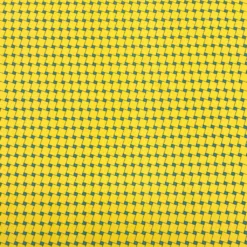Yellow Basketweave Pattern Crepe Fabric