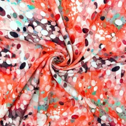 Vivid Drops Viscose Poplin Fabric 11 Vivid Drops Viscose Poplin Fabric -Ernst Fabric Store 8F86809F A562 4751 90BA EE5F37EE72FF