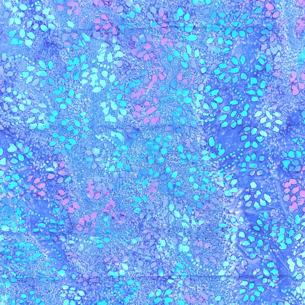 Colour Cascade Cotton Batik Fabric 3 Colour Cascade Cotton Batik Fabric - Image 3