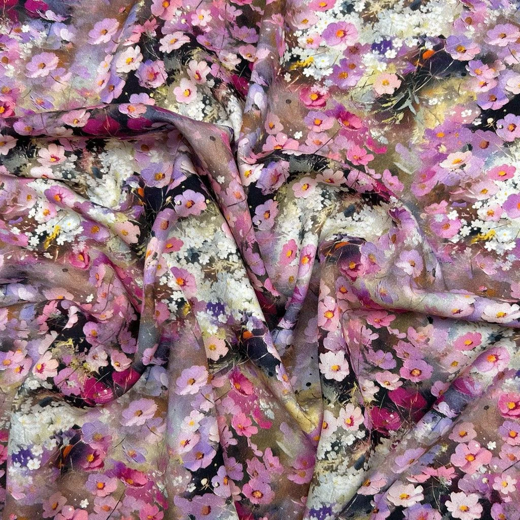 Elegant Gardens Viscose Twill Fabric 4 Elegant Gardens Viscose Twill Fabric - Image 4
