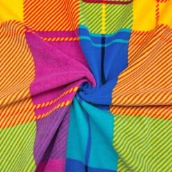 Multicoloured Blocks Anti Pill Polar Fleece Fabric -Ernst Fabric Store 95958268 BCE7 4453 B12F C94918EB7702