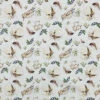Birdsong Blooms Cotton Poplin Fabric