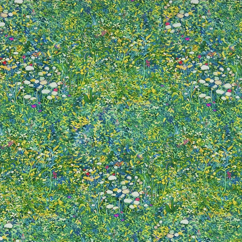 Floral Palette Bamboo Silkette Fabric 3 Floral Palette Bamboo Silkette Fabric - Image 3