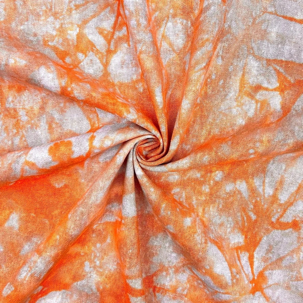 Ink Wave Tie-Dye Linen Mix Fabric 8 Ink Wave Tie-Dye Linen Mix Fabric - Image 8