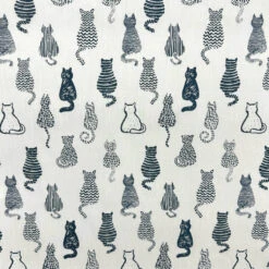 Striped Cats Rose & Hubble Cotton Poplin Fabric 8 Striped Cats Rose & Hubble Cotton Poplin Fabric -Ernst Fabric Store 9B40F4BB D2DE 40F4 89EF ACEA4D655659