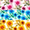 Sunny Bloom Viscose Challis Fabric