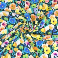 Electric Garden Viscose Challis Fabric -Ernst Fabric Store 9ECC1641 AB10 44D5 BDD8 E13CDF0B891D
