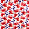 Floral Fiesta Linen Viscose Fabric