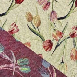 Falling Tulips On Beige Tapestry Fabric -Ernst Fabric Store A01714EB 5CC9 4D1E 9B50 D6175319A68E