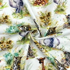Jungle Safari Cotton Poplin Fabric -Ernst Fabric Store A073A6C0 22B9 4042 9A2F 1EDB77AF5C78
