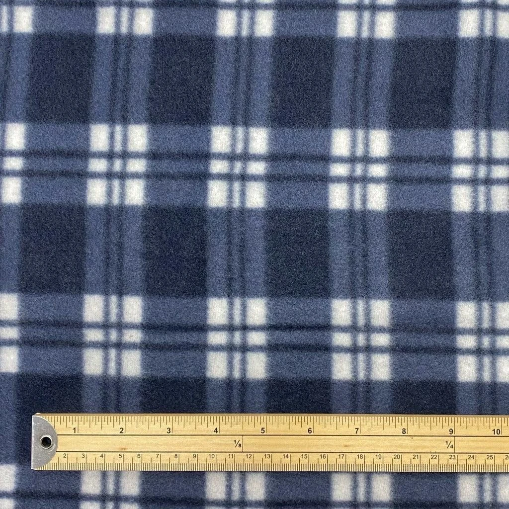 Checkered Fleece Blanket 2 Checkered Fleece Blanket - Image 2