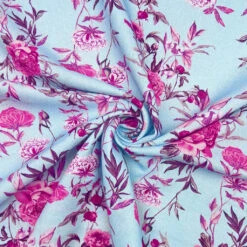 Roses In Bloom Linen Blend Fabric -Ernst Fabric Store A5103934 2752 444D B9E8 C146FA7EBCB0