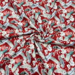 Feathers And Flowers Rose & Hubble Cotton Poplin Fabric -Ernst Fabric Store A54AB856 5331 4F53 93AF 4F96FB9C219B