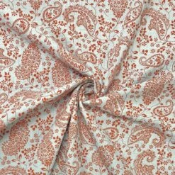 Paisley Floral Organic Double Gauze Fabric 10 Paisley Floral Organic Double Gauze Fabric -Ernst Fabric Store A5611DF5 12F6 47C9 81CA 1F0B2F102E6D