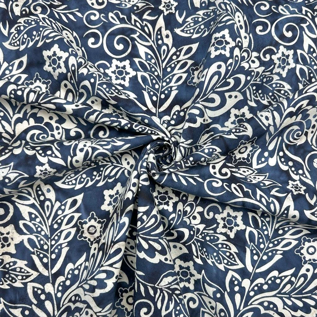 Abstract Designs Cotton Batik Fabric 8 Abstract Designs Cotton Batik Fabric - Image 8