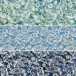 Abstract Designs Cotton Batik Fabric