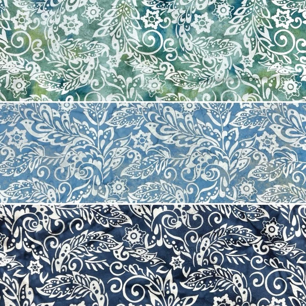 Abstract Designs Cotton Batik Fabric 1 Abstract Designs Cotton Batik Fabric