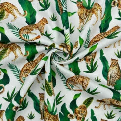 Leafy Leopards Cotton Poplin Fabric -Ernst Fabric Store A95C3ECE 5A4B 4B57 9EFE F54CB991224F