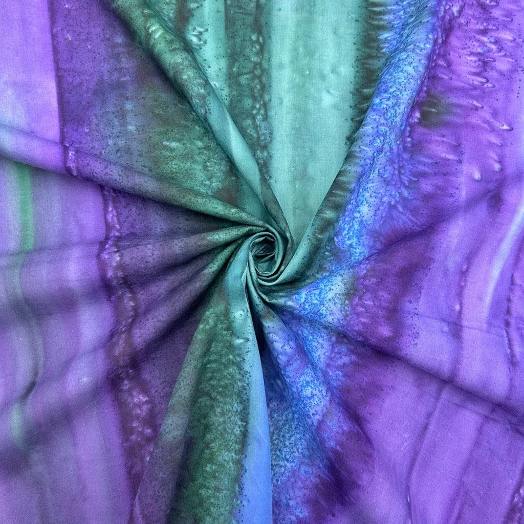 Striped Cotton Batik Fabric 6 Striped Cotton Batik Fabric - Image 6